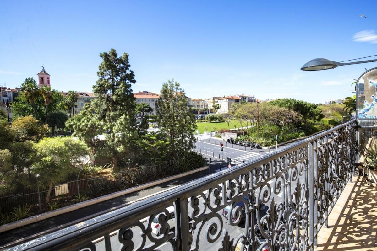 Balcon Vue Coulee Verte. Luxe Plein Coeur De Nizza Exterior foto