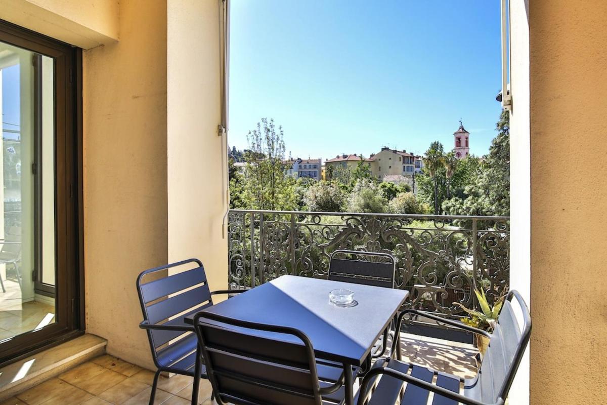 Balcon Vue Coulee Verte. Luxe Plein Coeur De Nizza Exterior foto