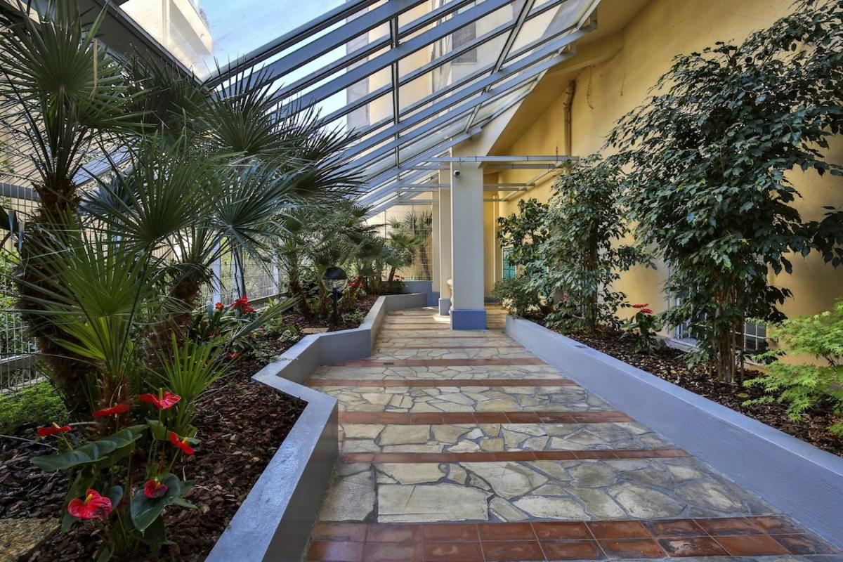 Balcon Vue Coulee Verte. Luxe Plein Coeur De Nizza Exterior foto