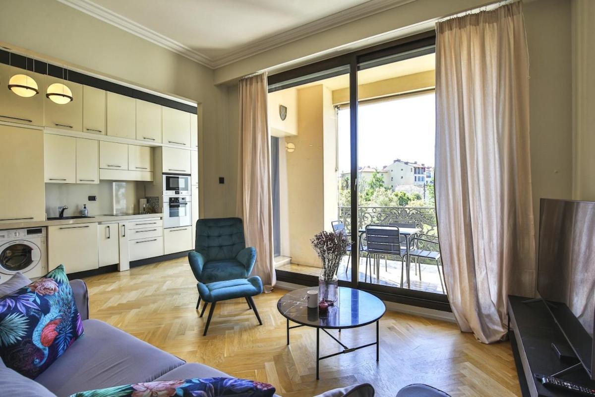 Balcon Vue Coulee Verte. Luxe Plein Coeur De Nizza Exterior foto