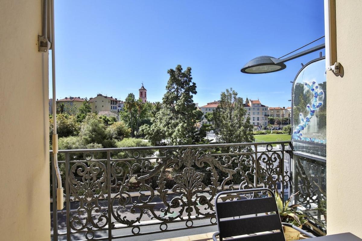 Balcon Vue Coulee Verte. Luxe Plein Coeur De Nizza Exterior foto
